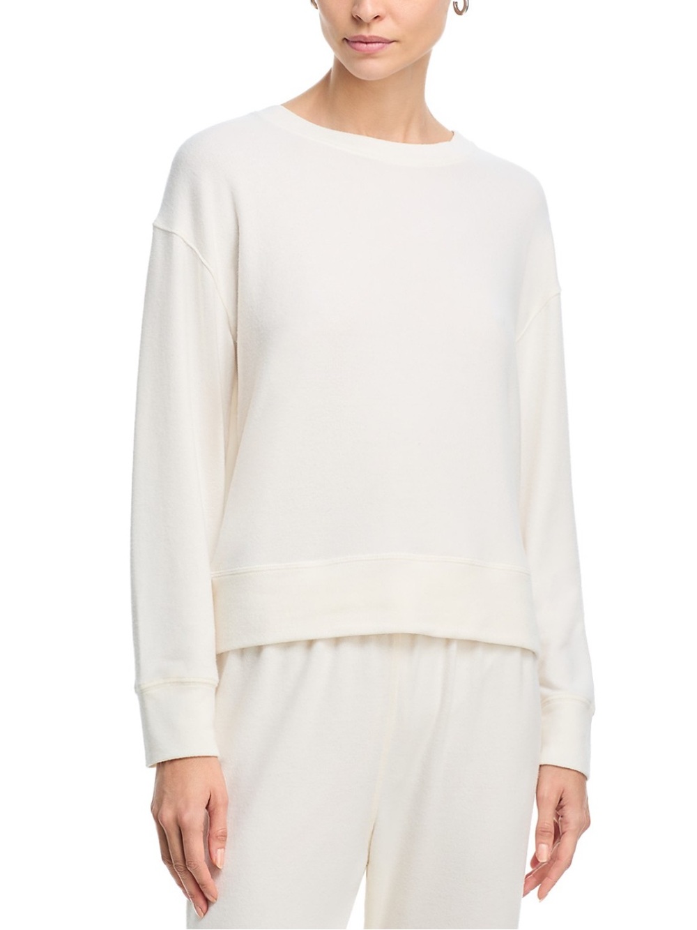 NWT PerfectWhiteTee Selma Brushed Sweatshirt Size S Sugar